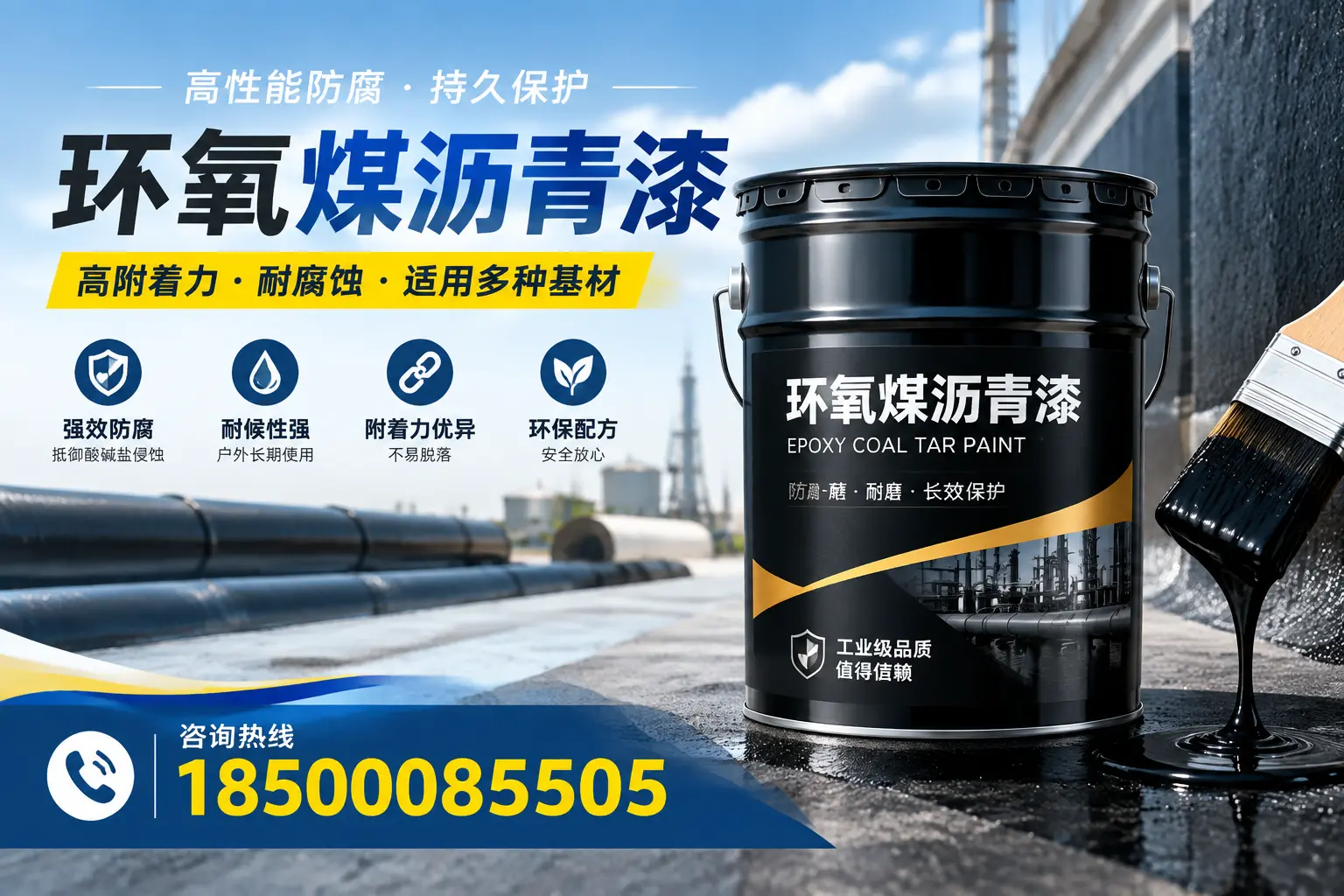 环氧煤沥青漆使用中的常见问题及解决方案,恒山用户指南